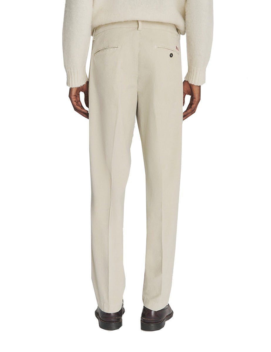 pantalone chino conduit velluto mastice - roy rogers - pantalone casual