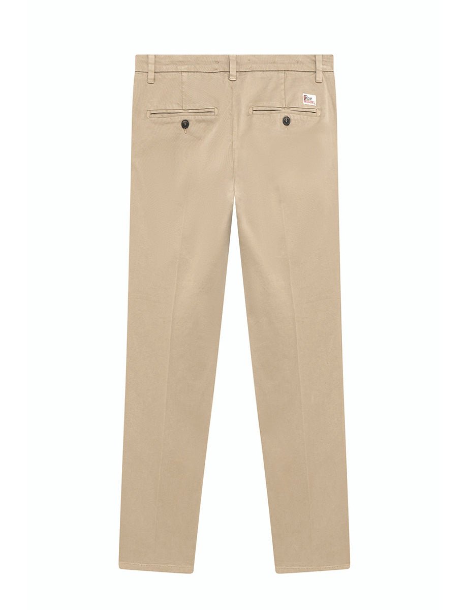 pantalone chino new rolf stretch nut - roy rogers - pantalone casual