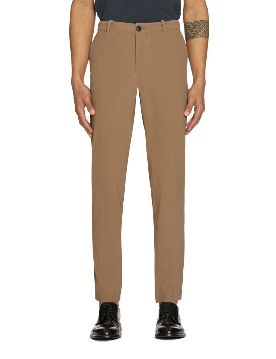 pantalone chino surflex chalk tortora - rrd - pantalone elegante