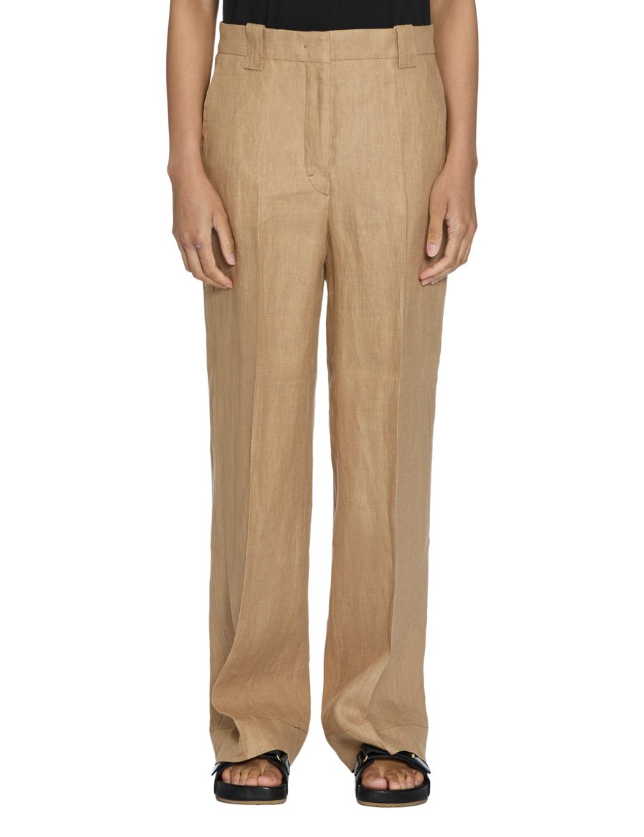 pantalone elys lino deserto - slowear - pantalone