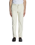 pantalone fustagno panna - incotex - pantalone elegante