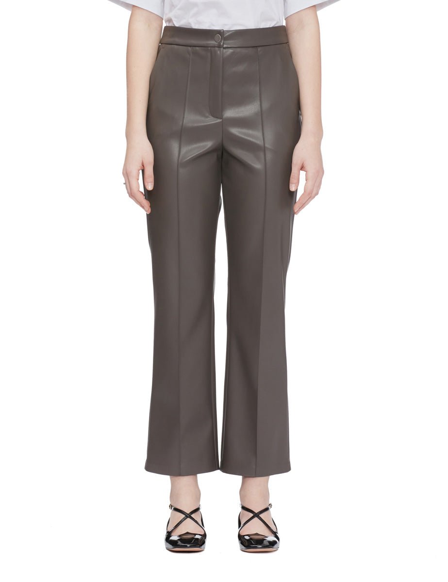pantalone jersey effetto nappa fango - max mara leisure - pantalone