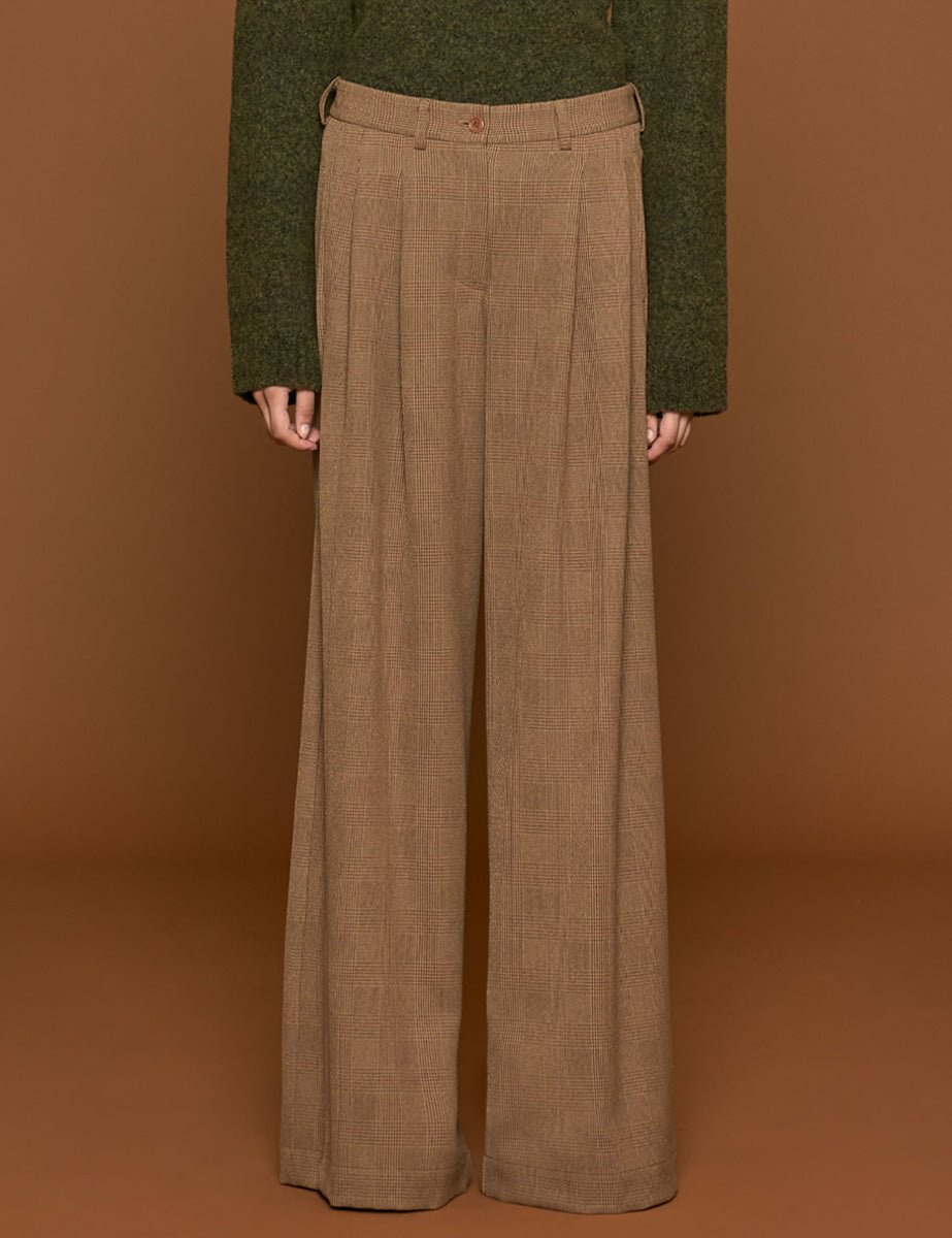 pantalone katherine caramello - jejia - pantalone