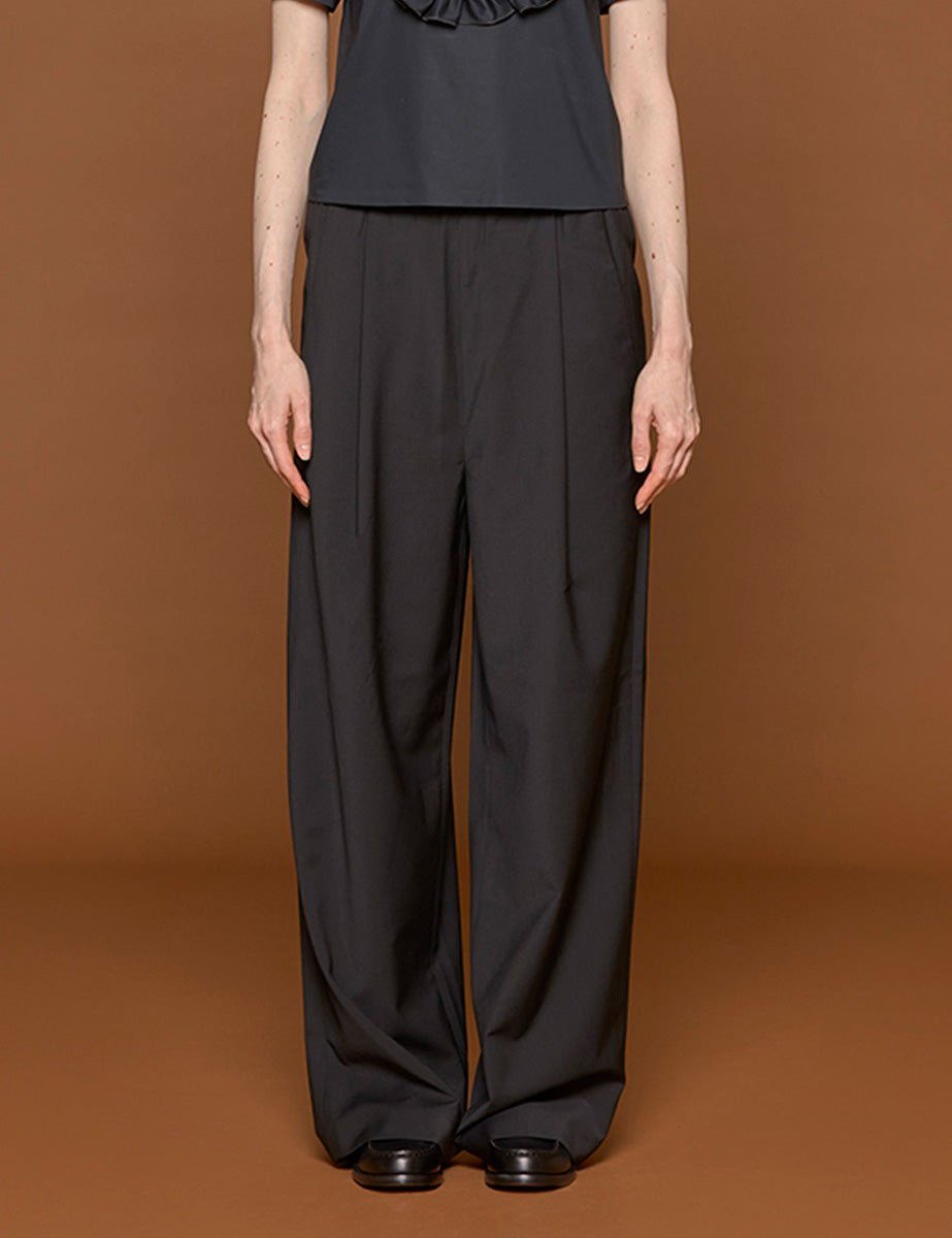 pantalone marit black - tibi - pantalone