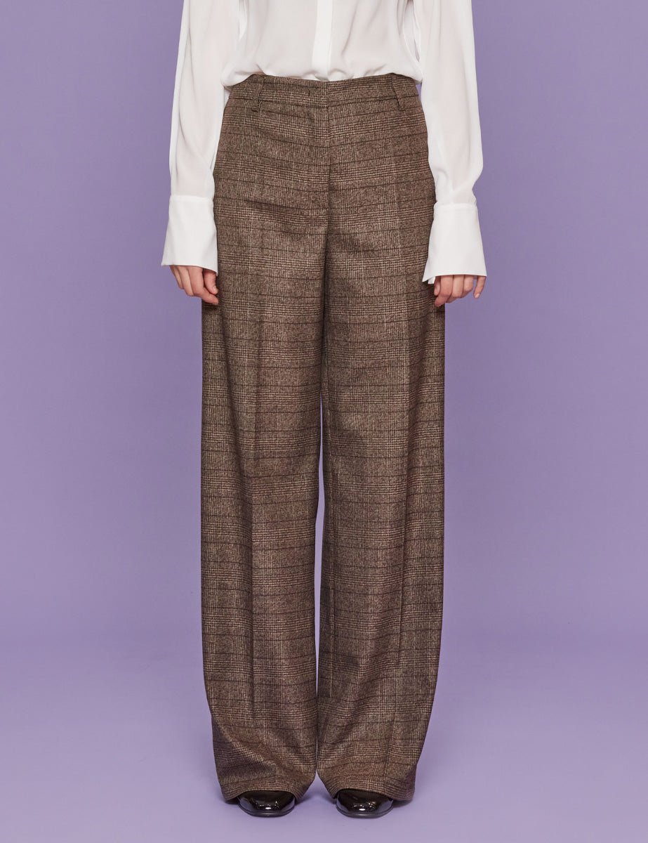 pantalone morbido galles moro - blufrida - pantalone