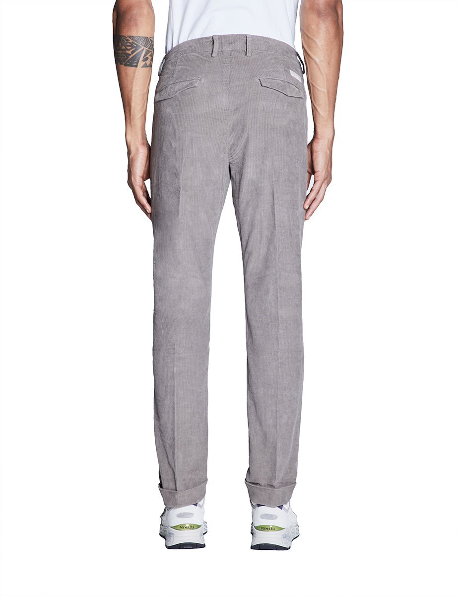 pantalone pateletta risvolto talpa - teleria zed - pantalone casual