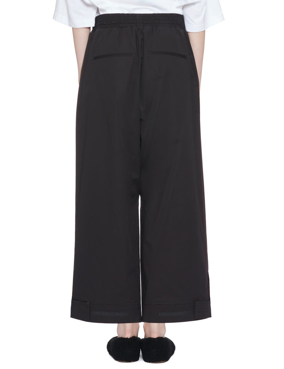 pantalone piping blu black - plan c - pantalone