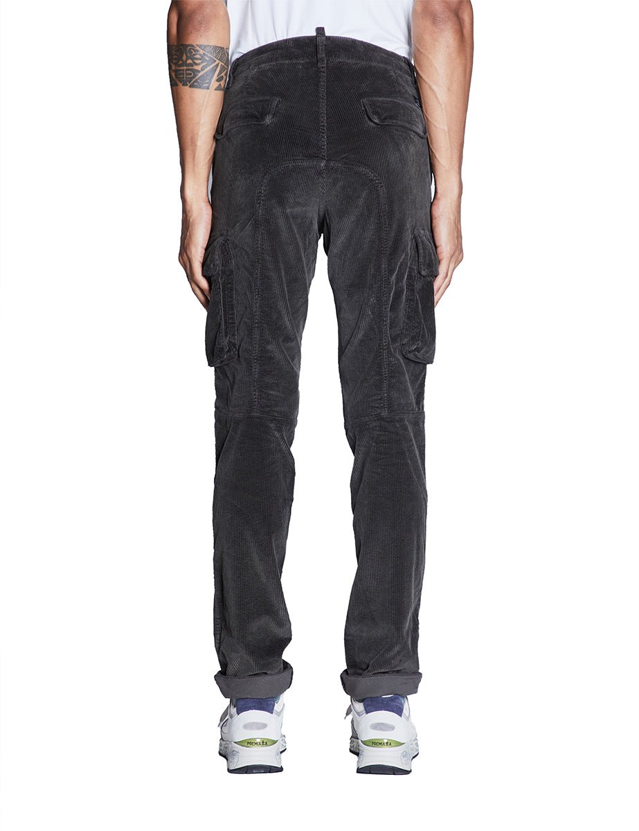 pantalone skinny tascone velluto moro - mason's - pantalone casual