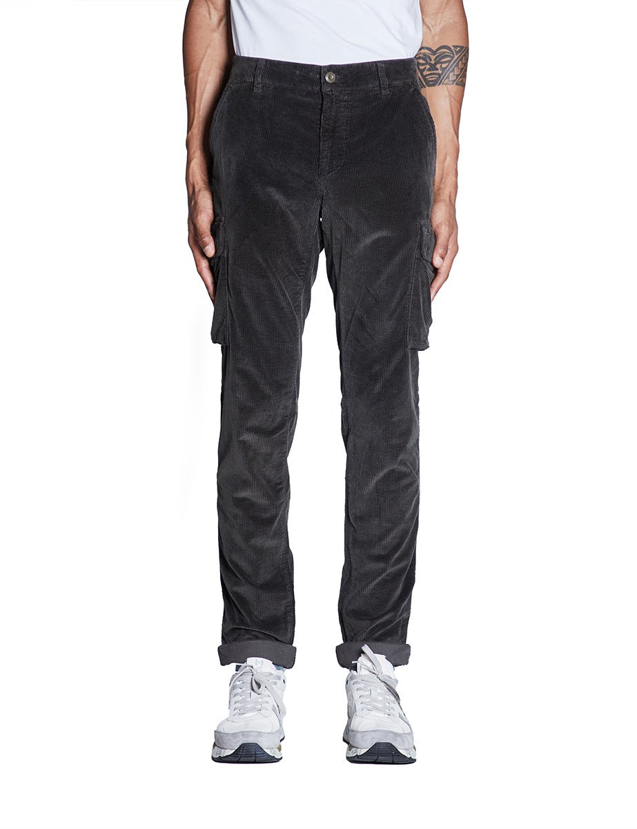 pantalone skinny tascone velluto moro - mason's - pantalone casual