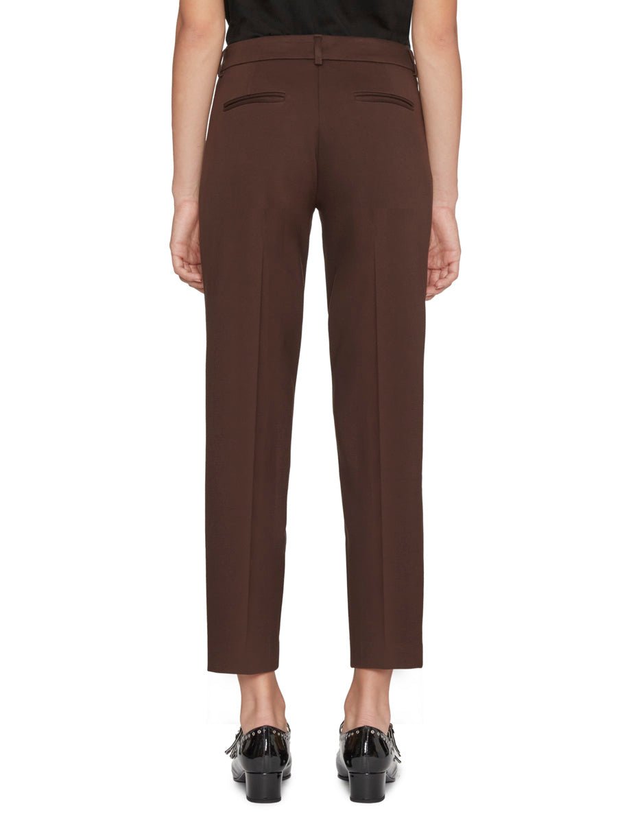 pantalone slim chino punto milano caffe - blufrida - pantalone