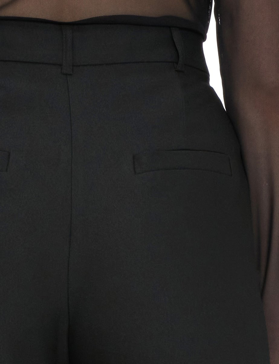 pantalone the classic bianca cady black - hebe studio - pantalone