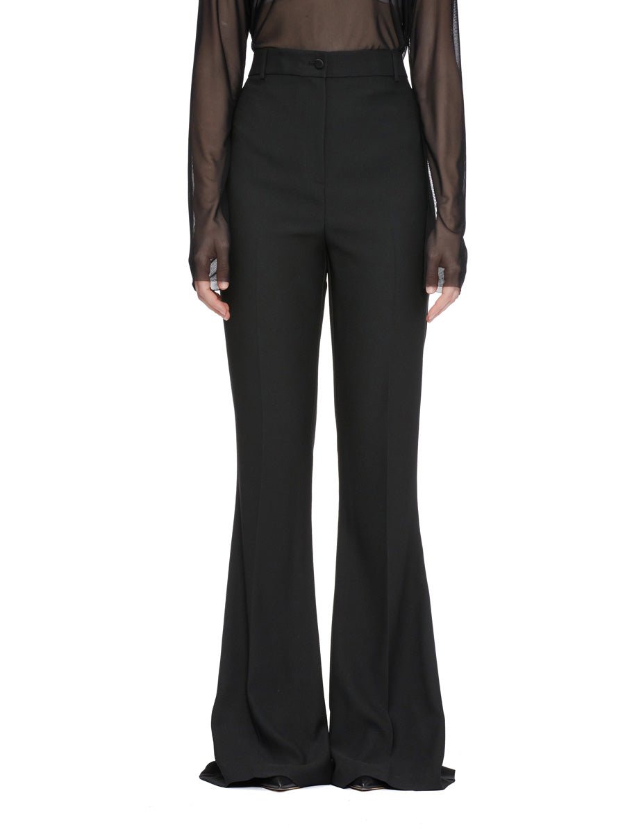 pantalone the classic bianca cady black - hebe studio - pantalone