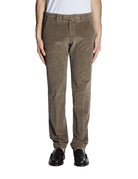 pantalone velluto stampa tortora - briglia 1949 - pantalone casual