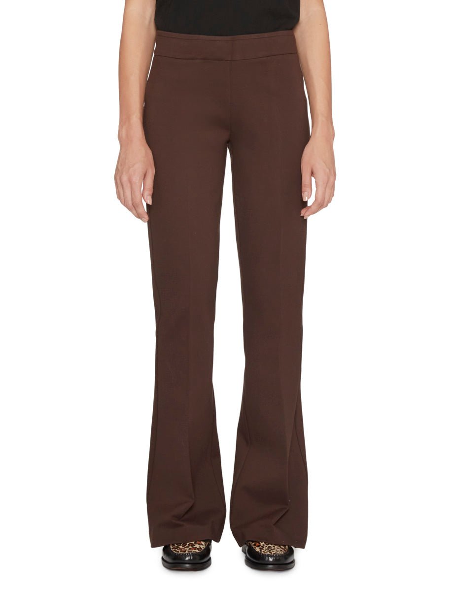 pantalone zampa punto milano caffe - blufrida - pantalone