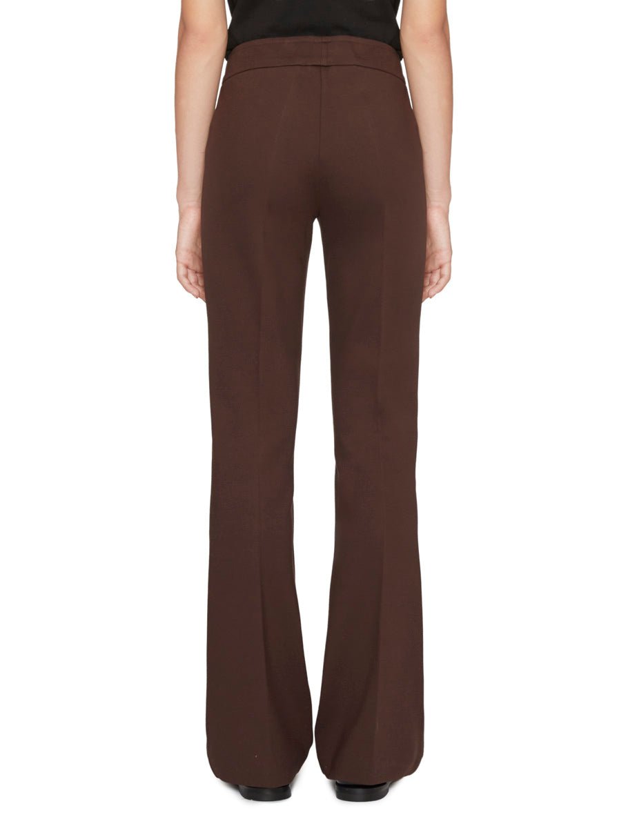 pantalone zampa punto milano caffe - blufrida - pantalone