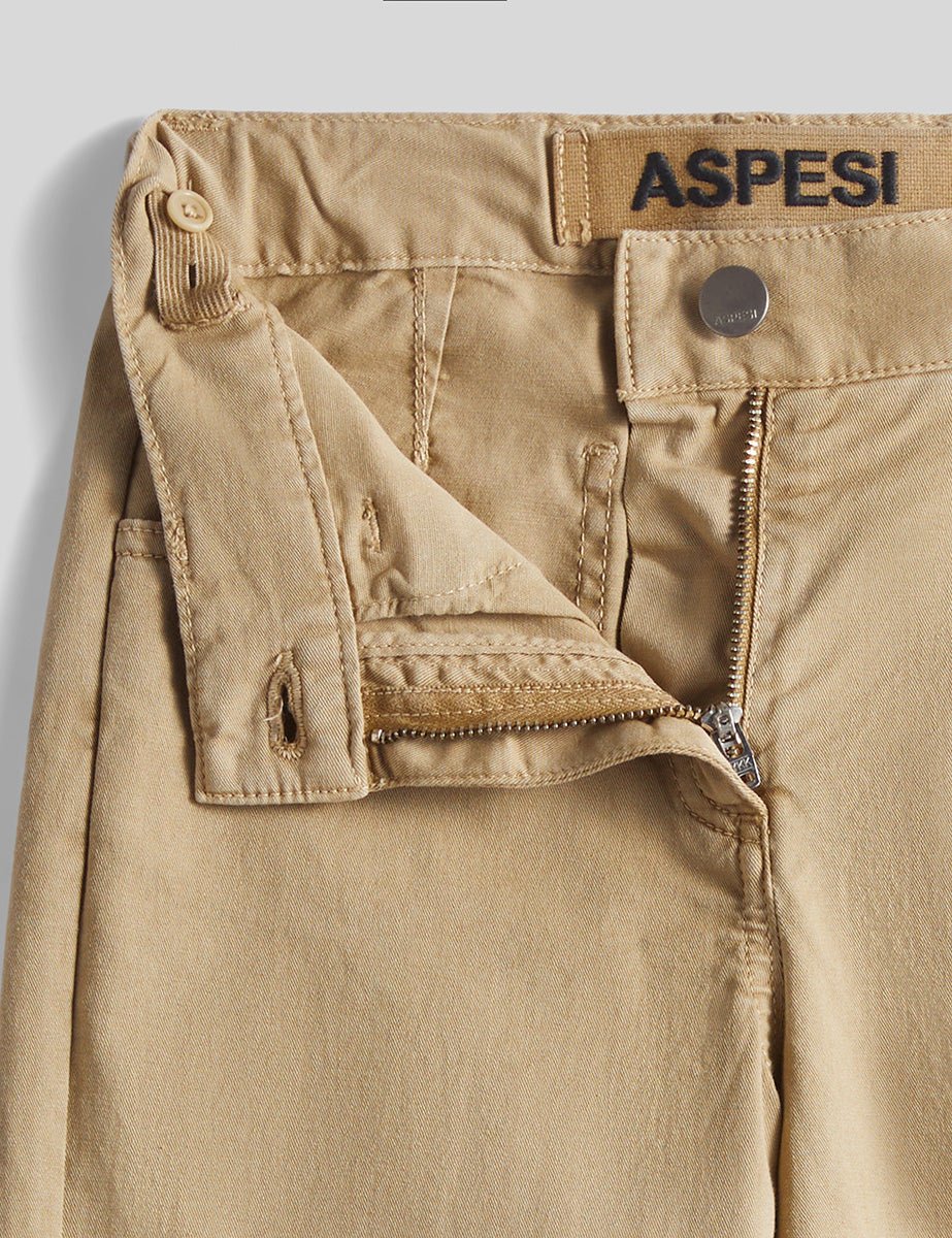 pantalone zampetta sabbia - aspesi - pantalone