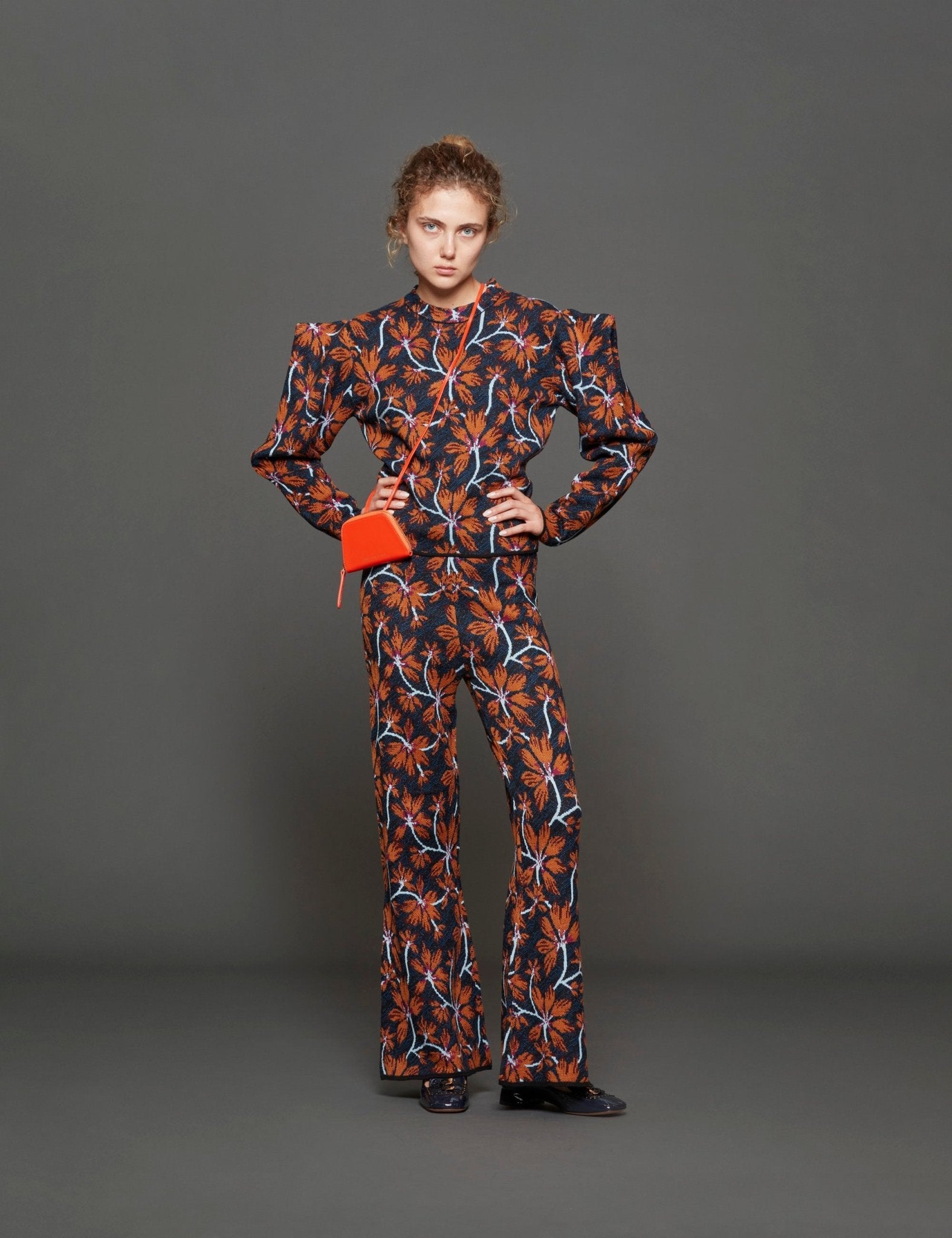 pantalone zena fiori - ulla johnson - pantalone