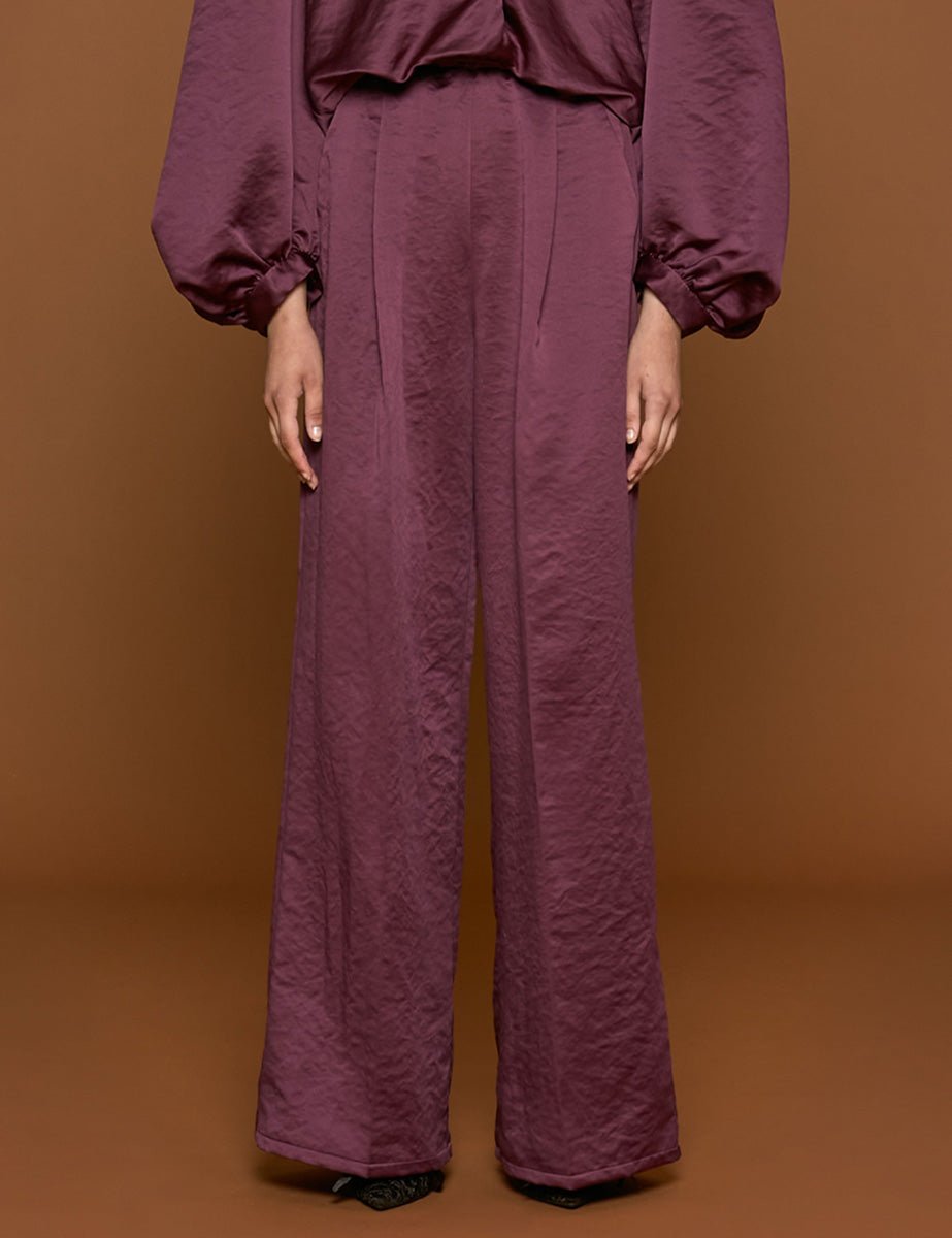 pantapalazzo duchesse bolero - forte forte - pantalone