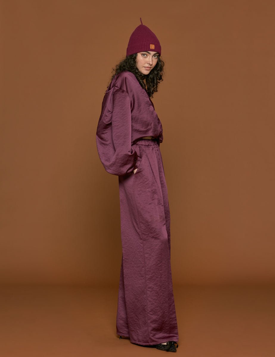 pantapalazzo duchesse bolero - forte forte - pantalone