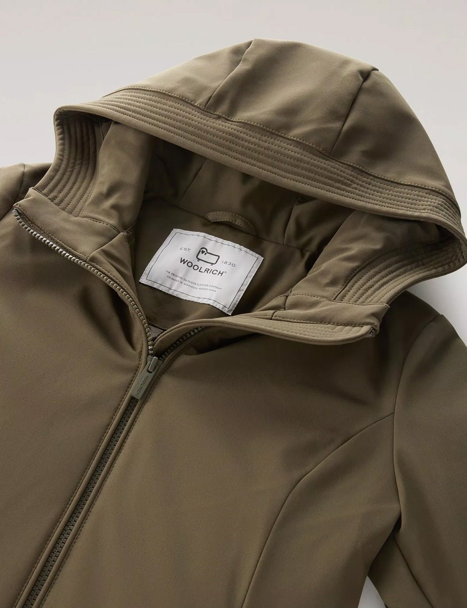 parka firth down dark green - woolrich - piumino