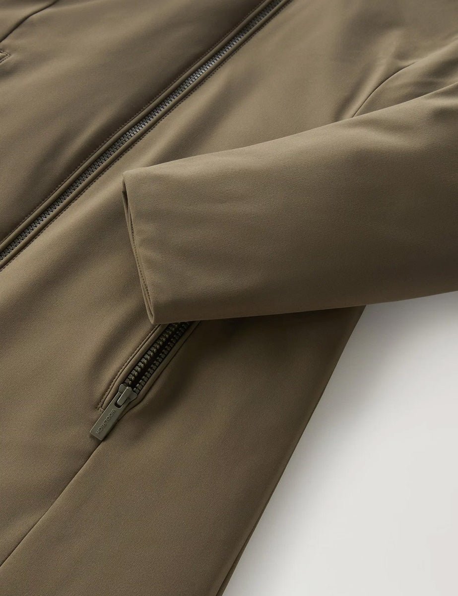 parka firth down dark green - woolrich - piumino