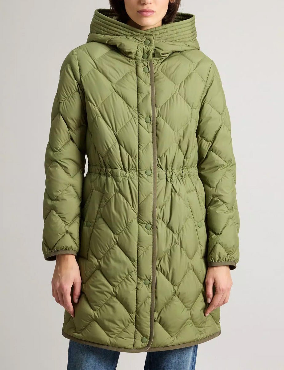 parka heritage loden green - woolrich - piumino