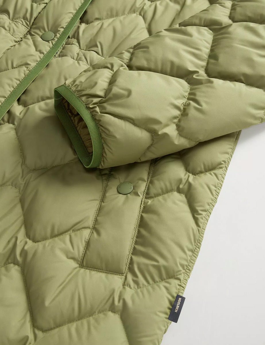 parka heritage loden green - woolrich - piumino