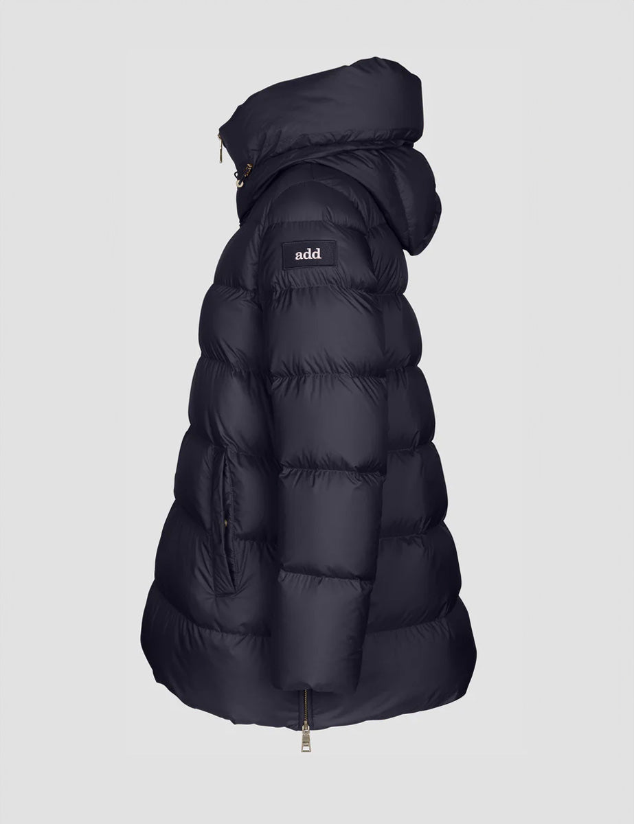 piumino a shape pacific blue - add - piumino