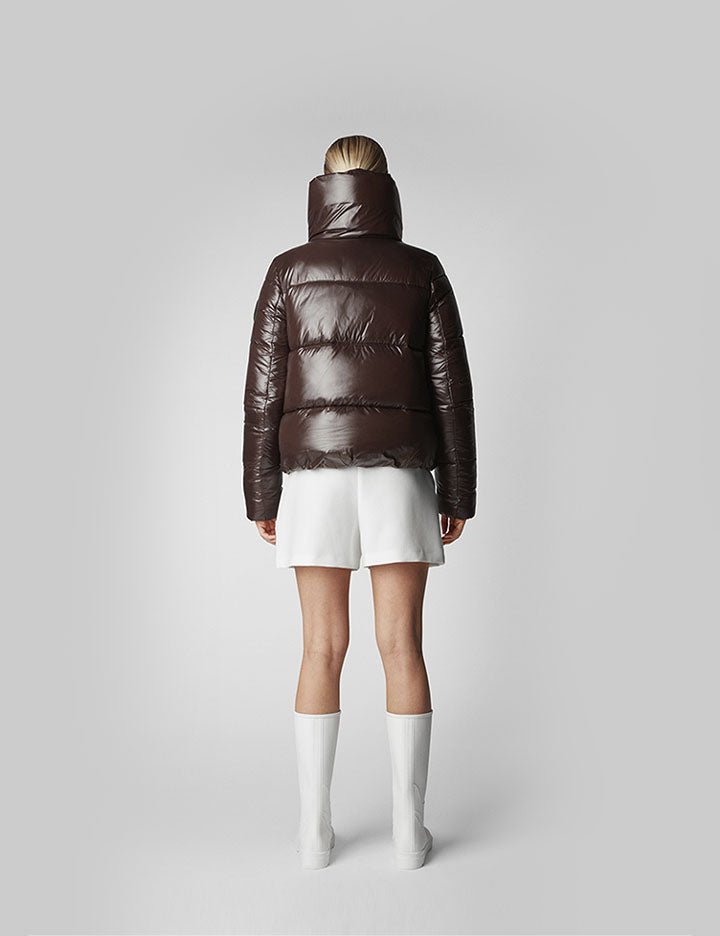 piumino isla marrone - save the duck - piumino