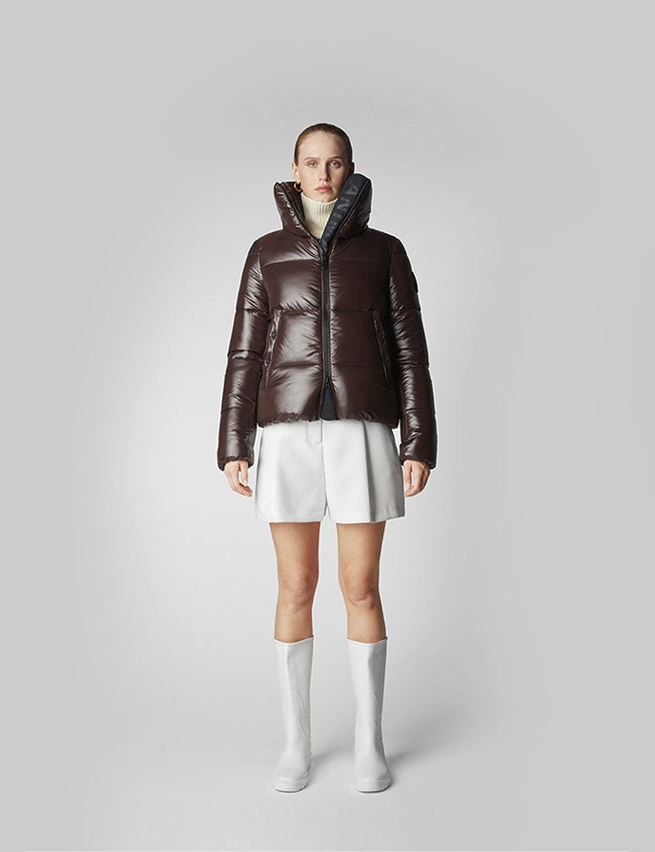 piumino isla marrone - save the duck - piumino