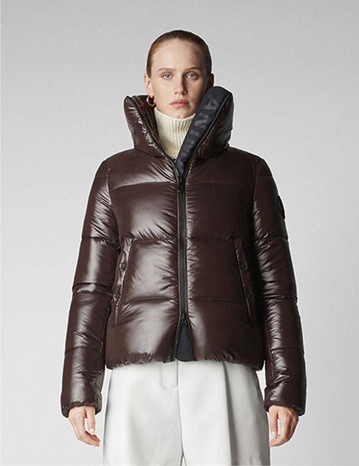 piumino isla marrone - save the duck - piumino