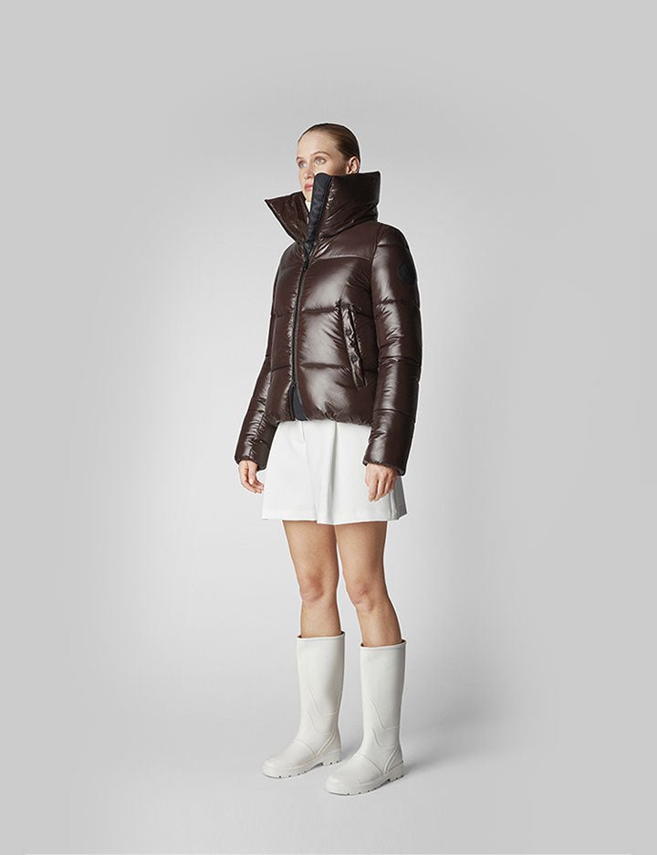 piumino isla marrone - save the duck - piumino