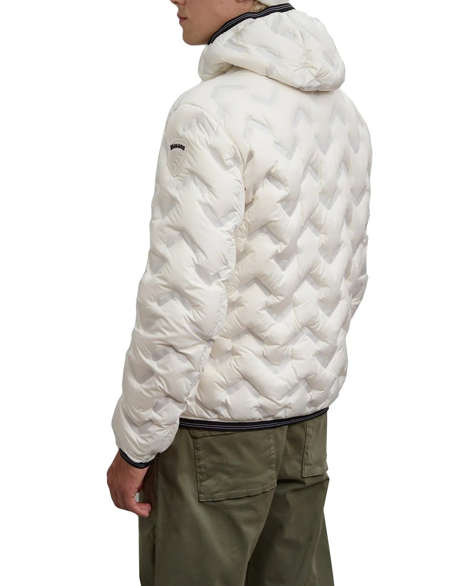 piumino nastrato piery neve beige - blauer - piumino