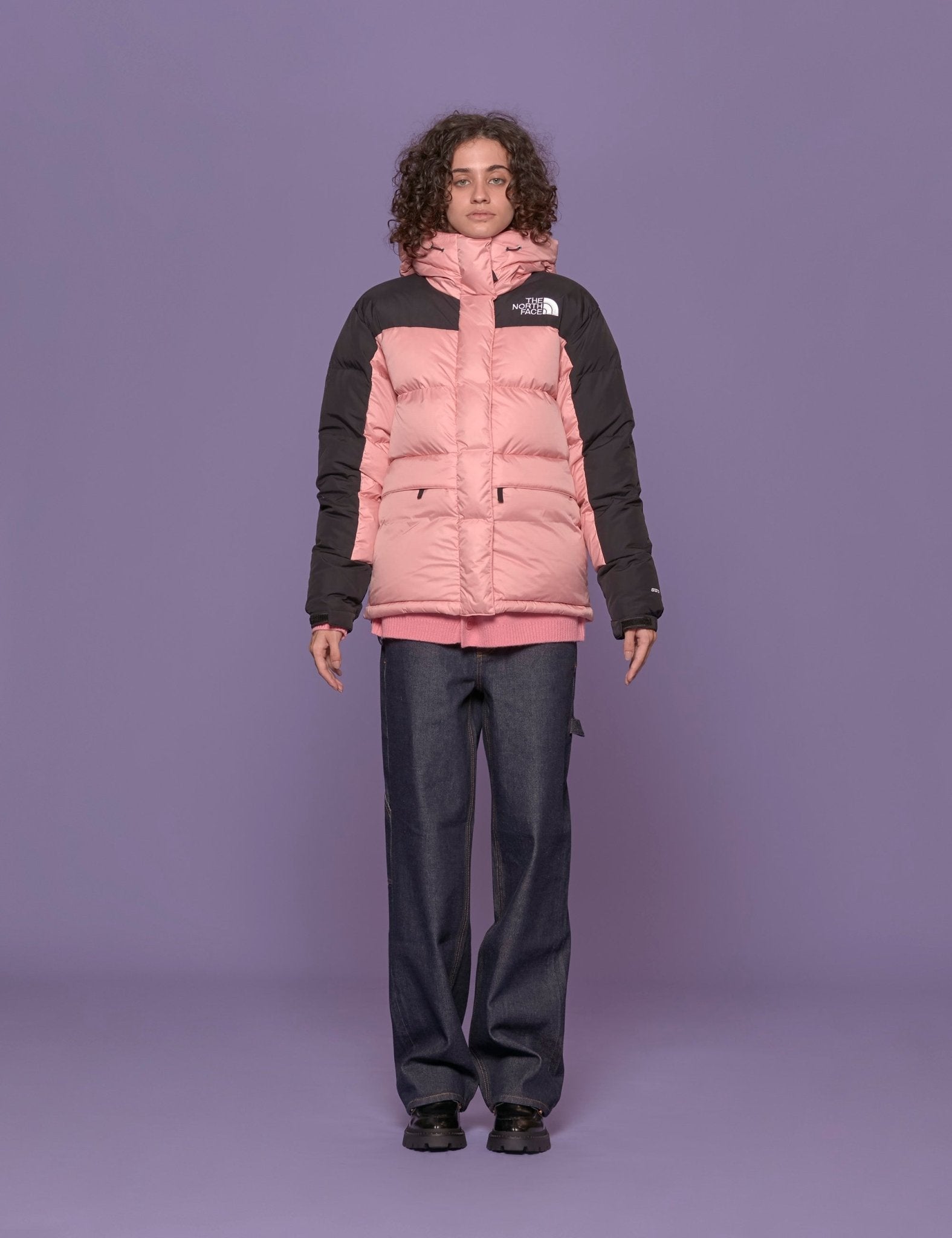 piumino rosa - the north face - piumino