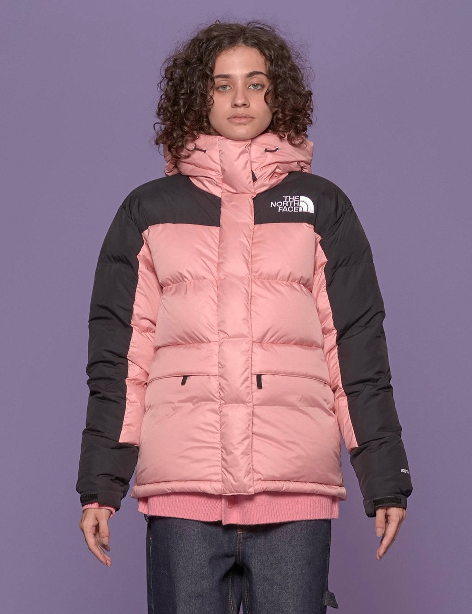 piumino rosa - the north face - piumino