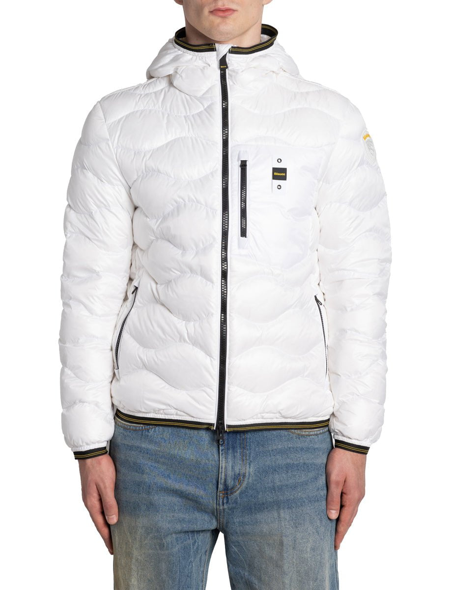 piumino wave bianco ottico - blauer - piumino