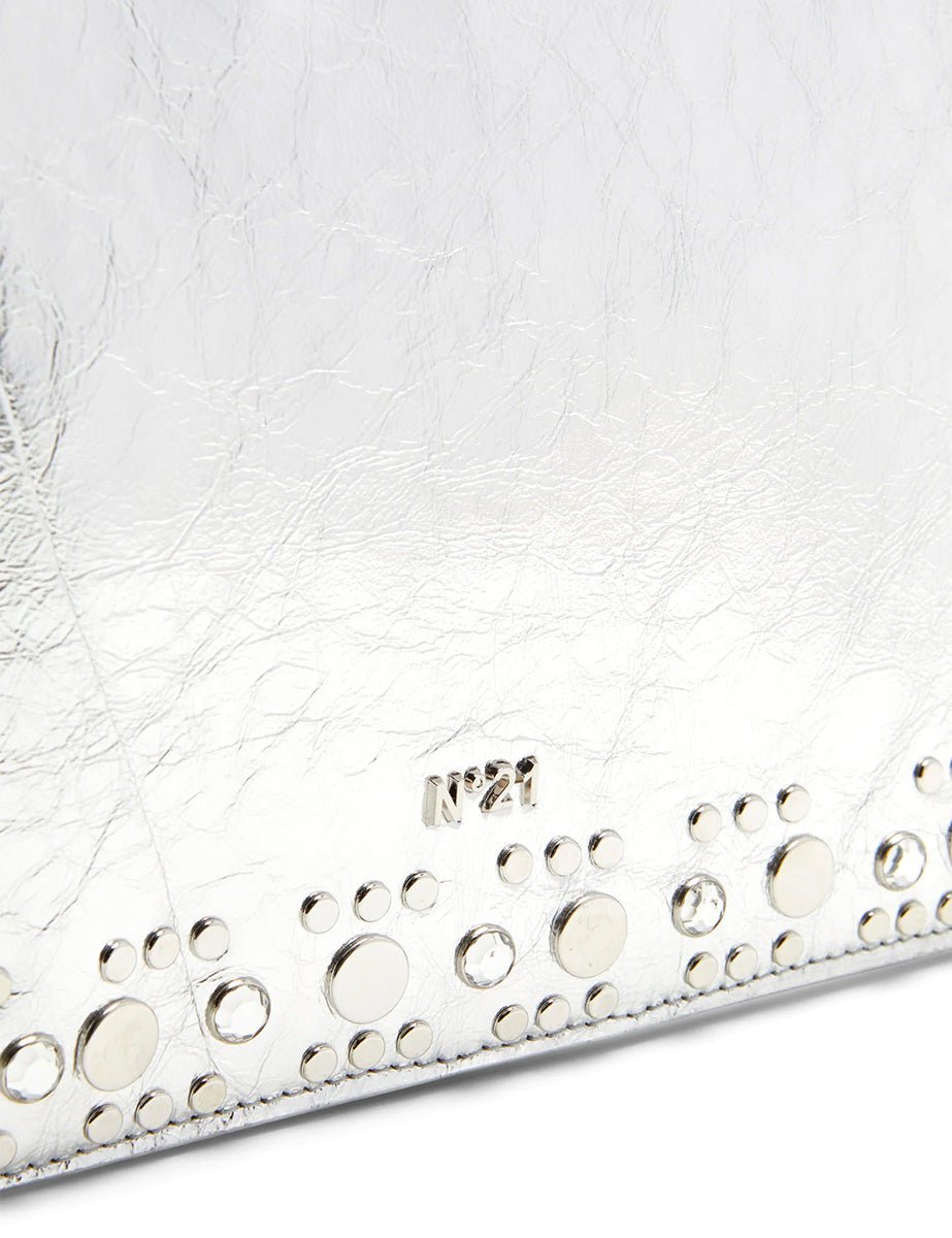 pochette laminata lumiere - n21 alessandro dell'acqua - clutch