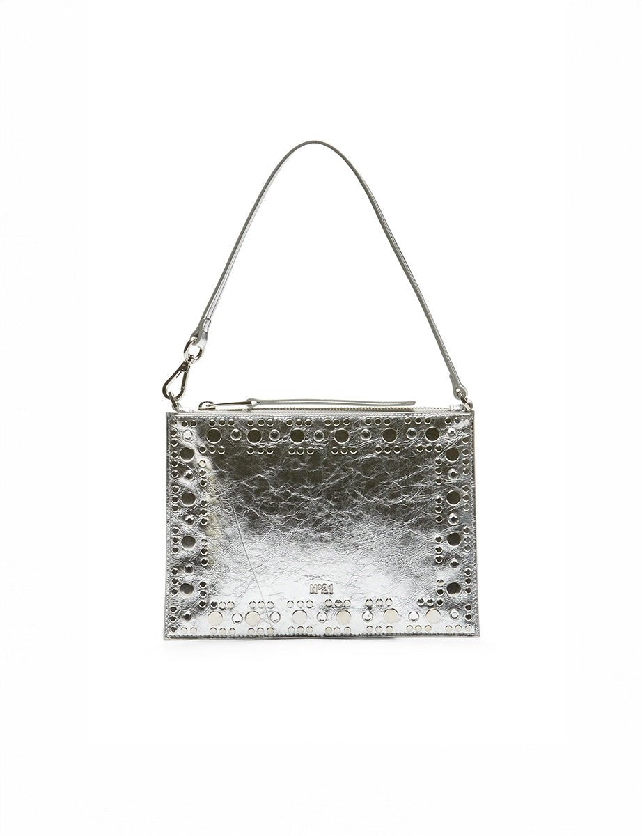 pochette laminata lumiere - n21 alessandro dell'acqua - clutch