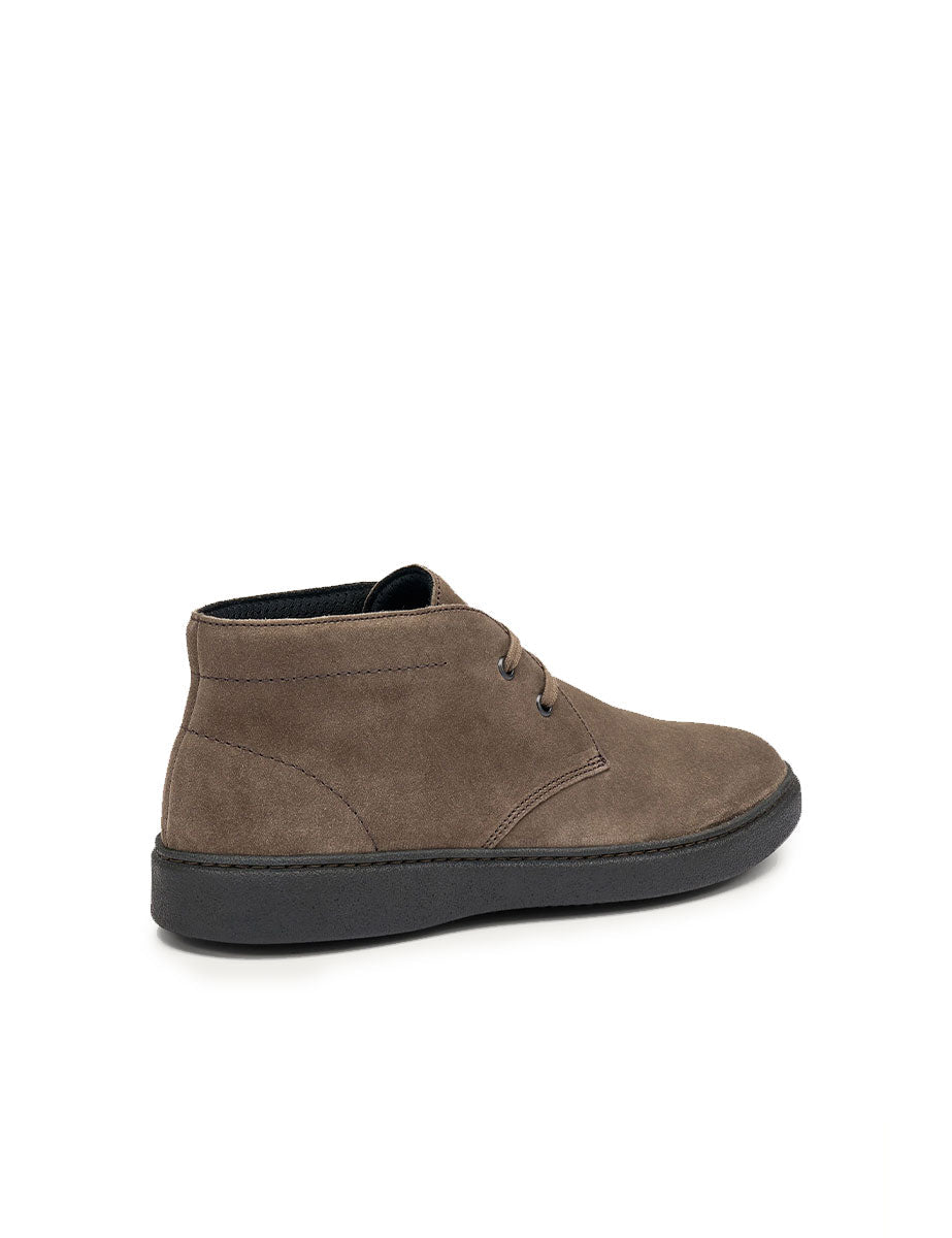 polacco casual suede beige - frau - sneaker