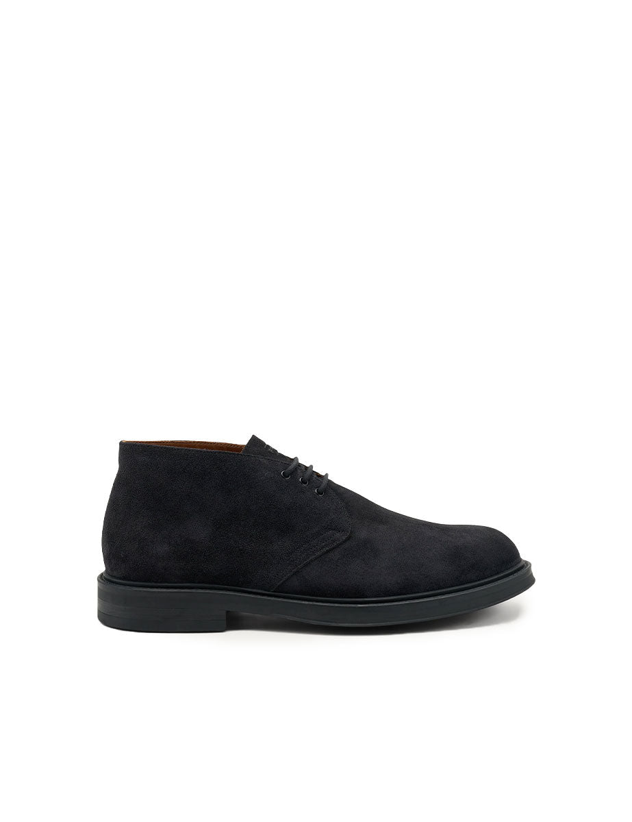 polacco suede blu - frau - stivaletto