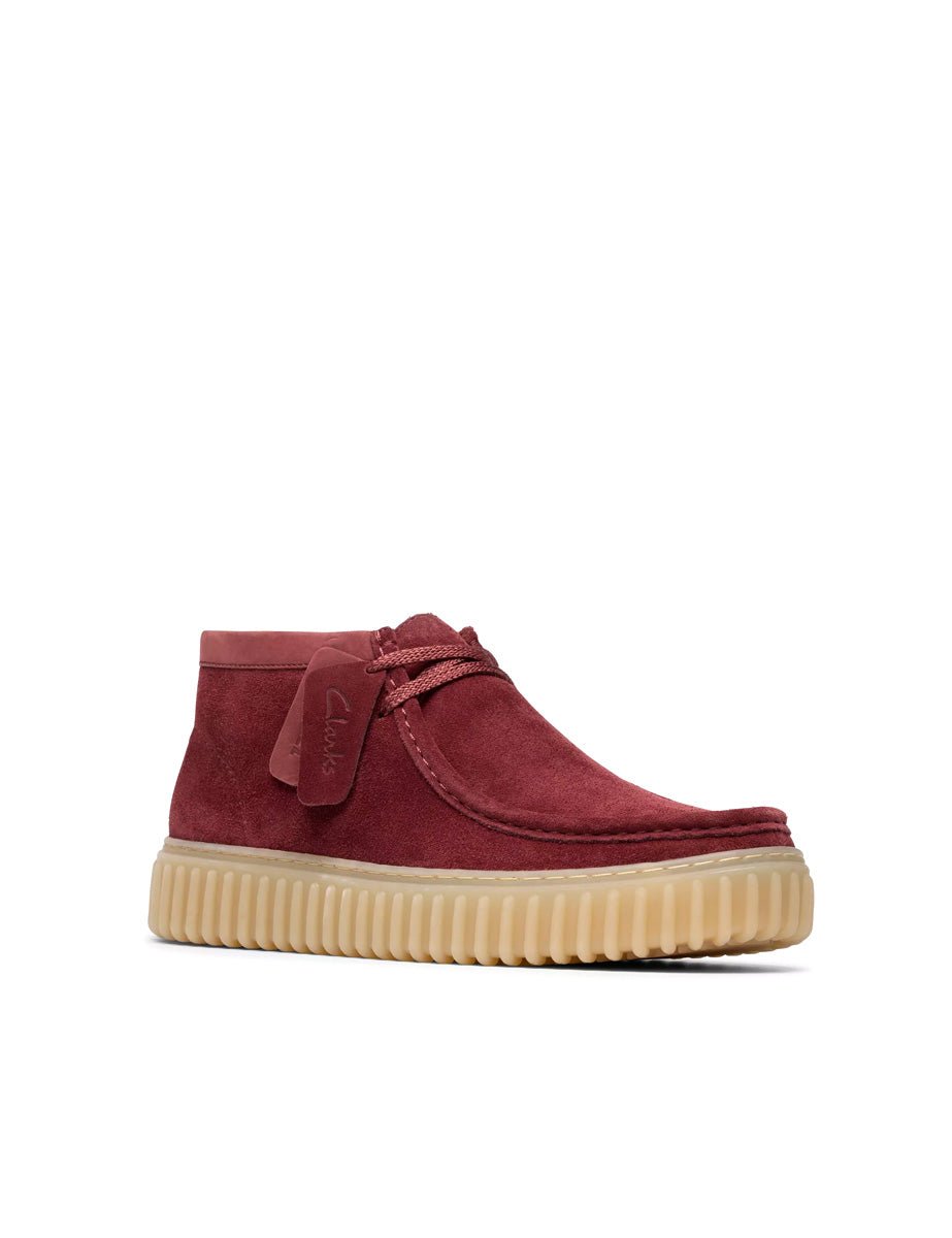 polacco torhill hi leather wine - clarks - sneaker