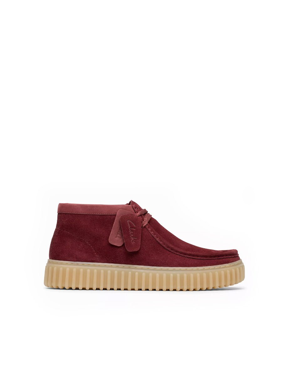 polacco torhill hi leather wine - clarks - sneaker