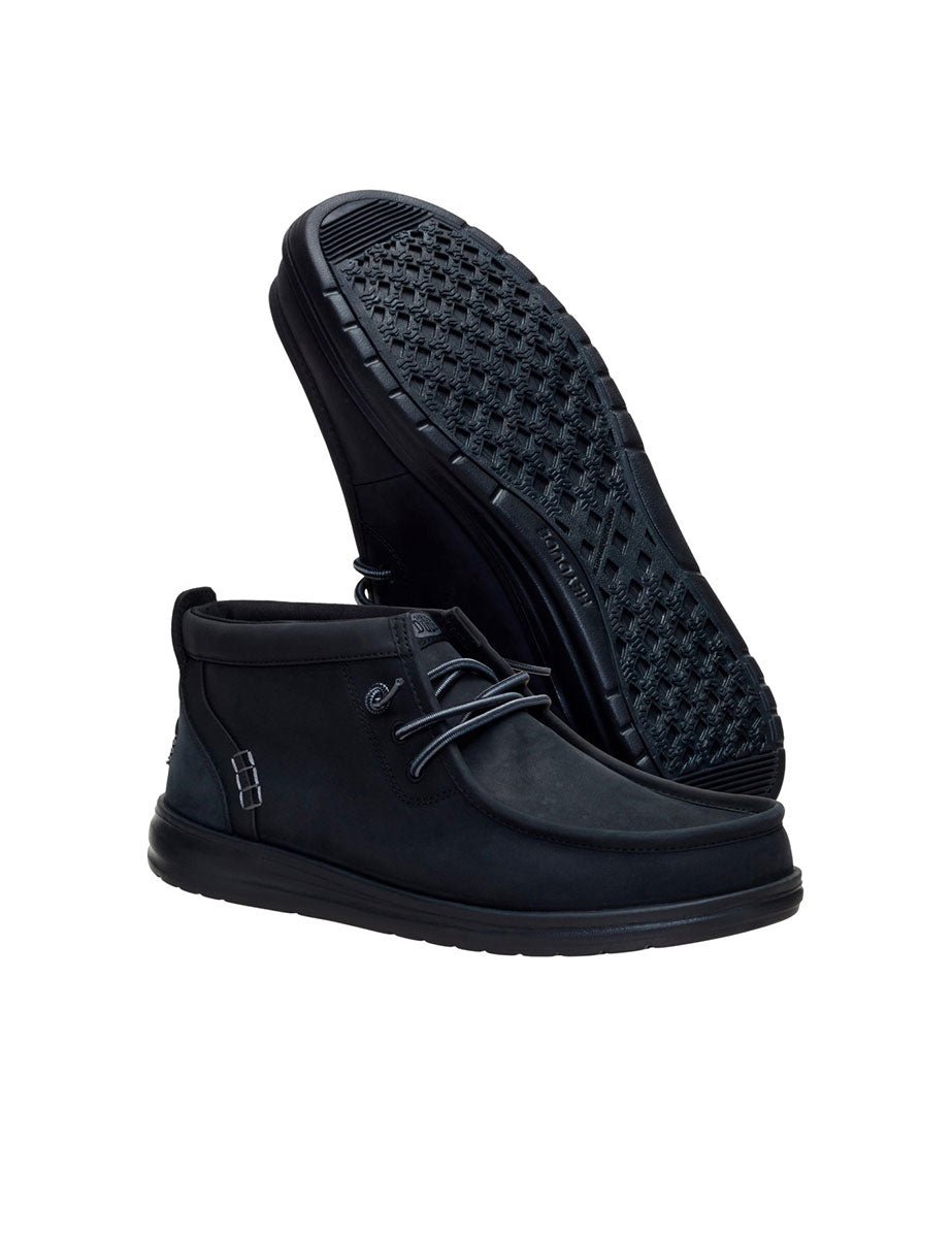 polacco wally mid pelle nero - hey dude - stivaletto