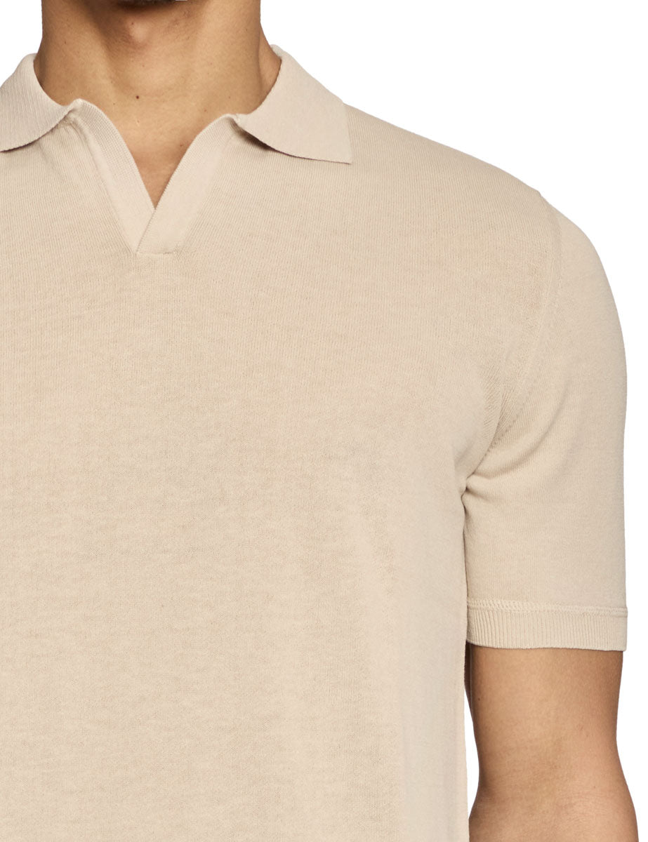 polo crepe sand - blufrida - polo