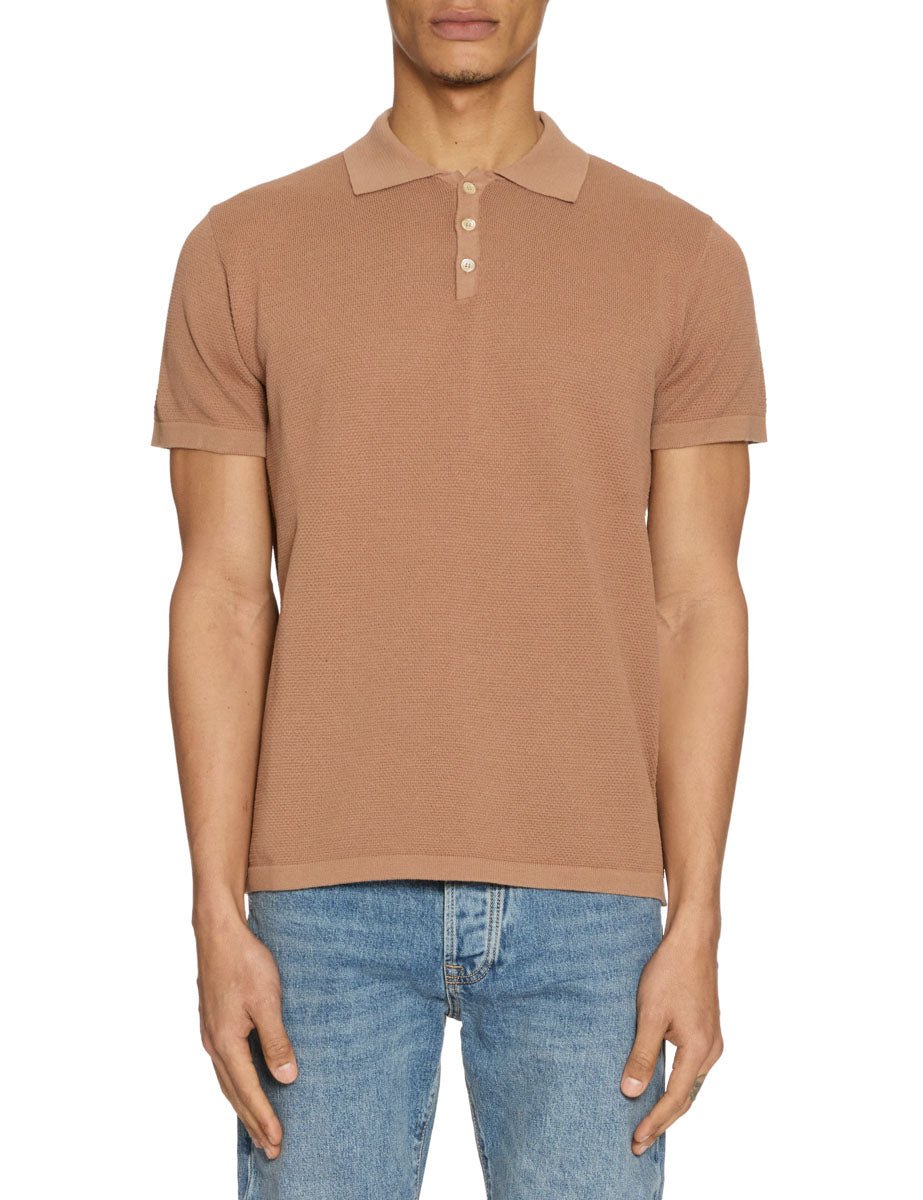 polo grana di riso rhum - daniele fiesoli - polo