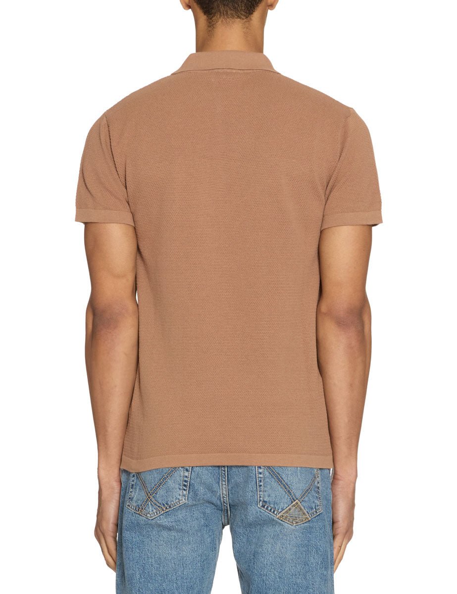 polo grana di riso rhum - daniele fiesoli - polo