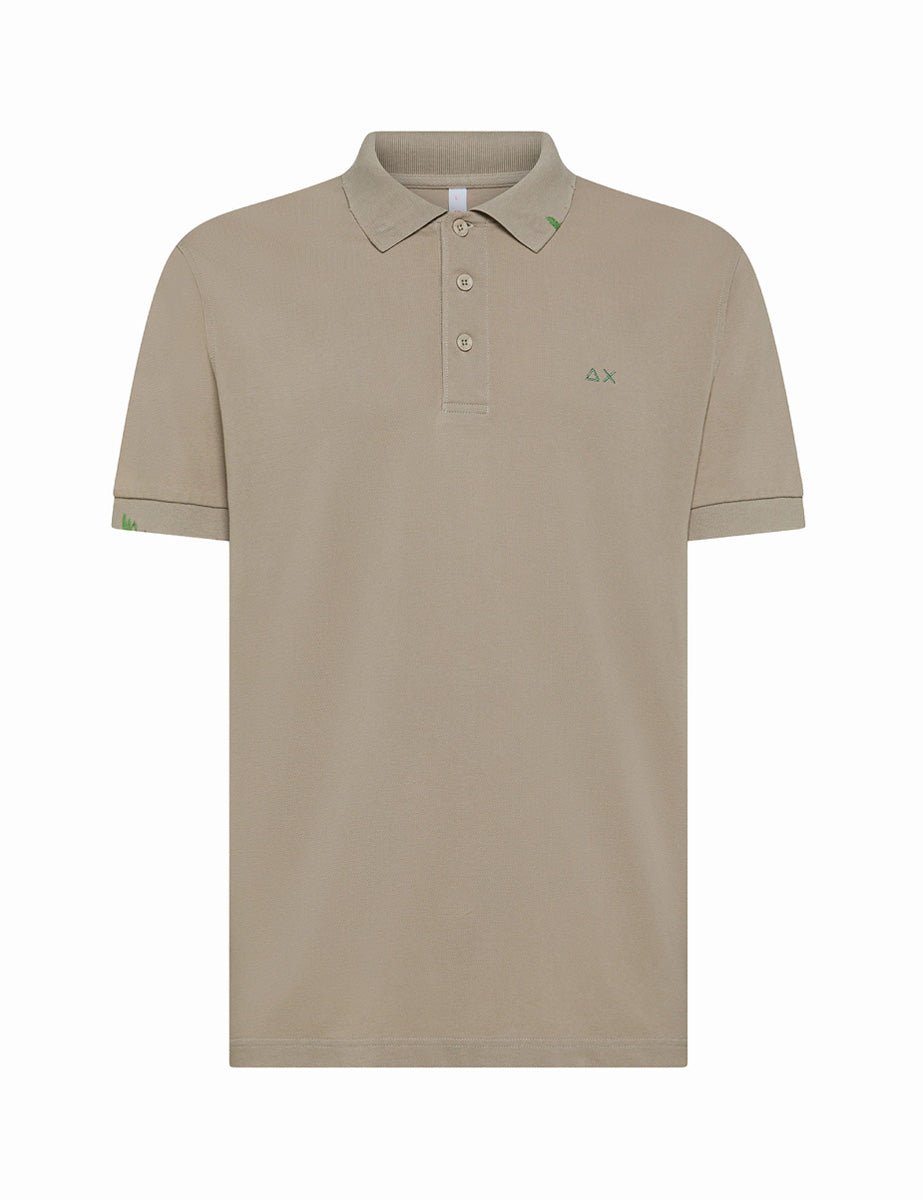 polo vintage stone - sun68 - maglia
