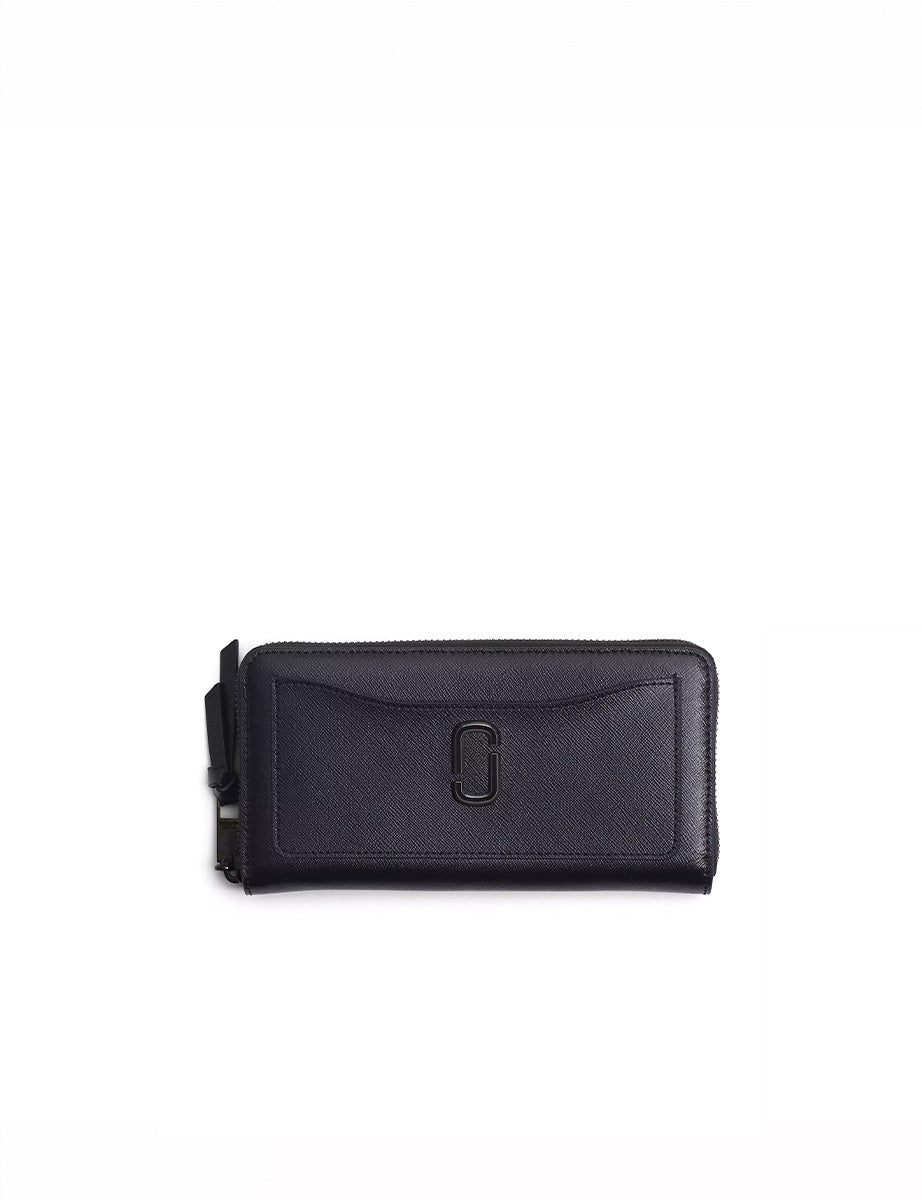 portafogli leather nero - marc jacobs - portafogli