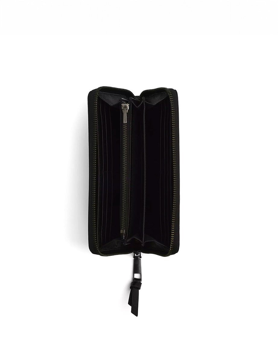 portafogli leather nero - marc jacobs - portafogli