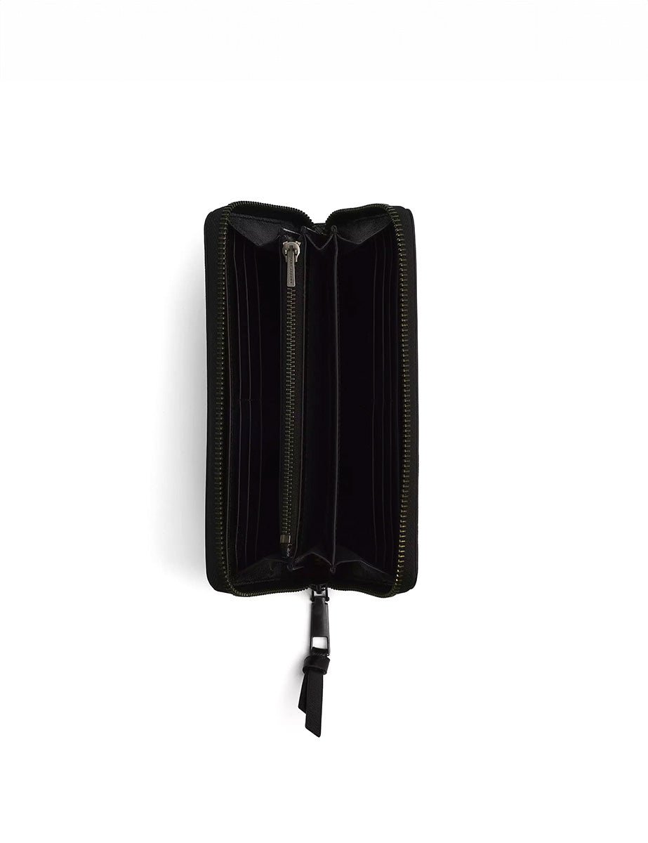 portafogli leather nero - marc jacobs - portafogli